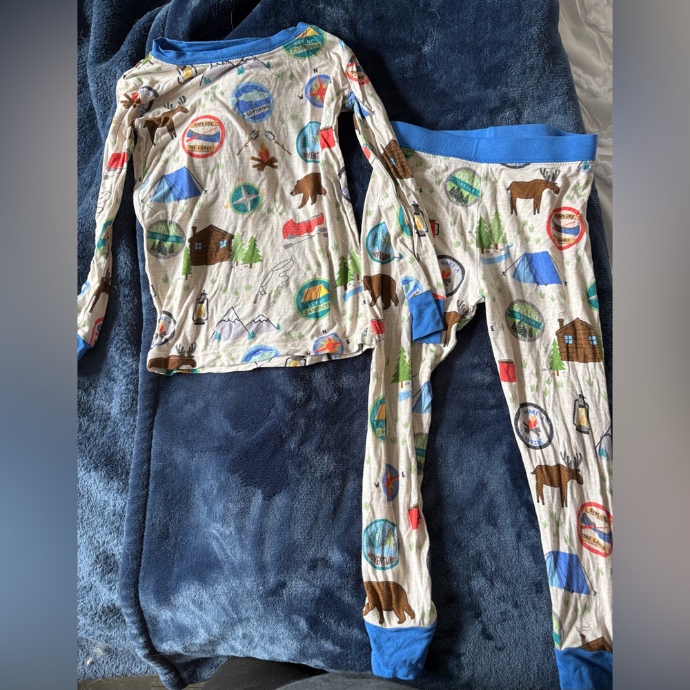 Little Sleepies Great Outdoors pajamas. 2T